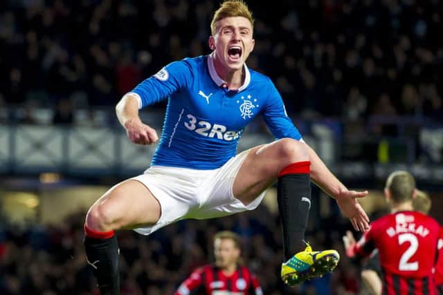 Lewis Macleod has been a 'shining star' for Rangers in recent times. Picture: SNS