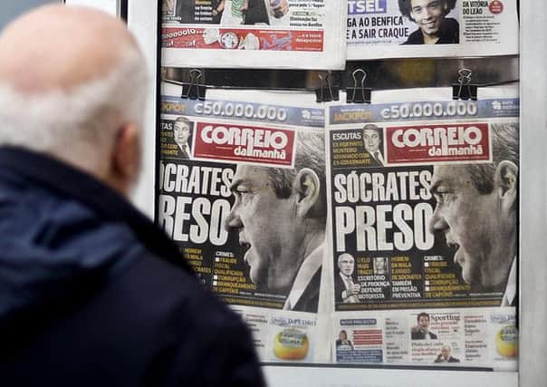 The accusations, splashed across the front pages, have shocked the Portuguese public. Picture: Getty