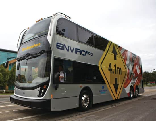 Chief executive Colin Robertson said deal reinforced reputation of the Enviro500 double-deck bus