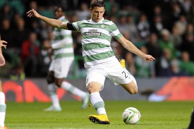 Aleksandar Tonev in action for Celtic against Hearts in September. Picture: John Devlin