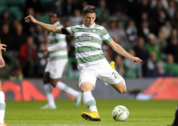 Aleksandar Tonev in action for Celtic against Hearts in September. Picture: John Devlin