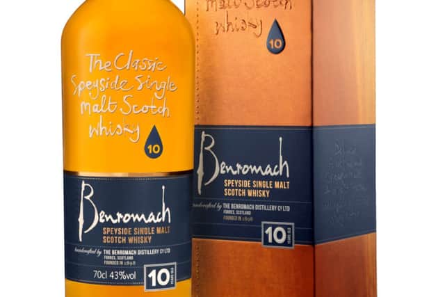 The one that caters for all tastes - The Benromach 10 year old. Picture: Benromach