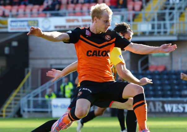 Dundee United winger Gary Mackay-Steven says his team will be driven on by the memory of last seasons cup final defeat. Picture: SNS