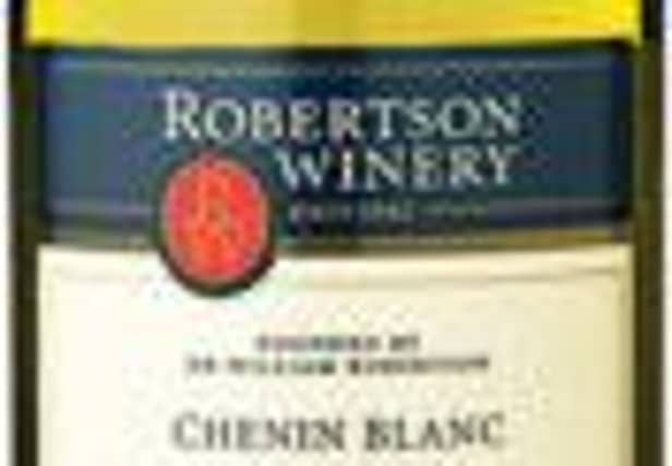 Robertson Chenin Blanc. Picture: Contributed