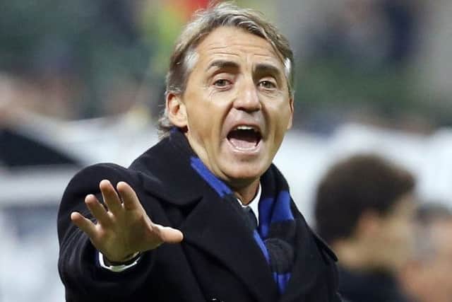 Roberto Mancini: Inter need win. Picture: Reuters