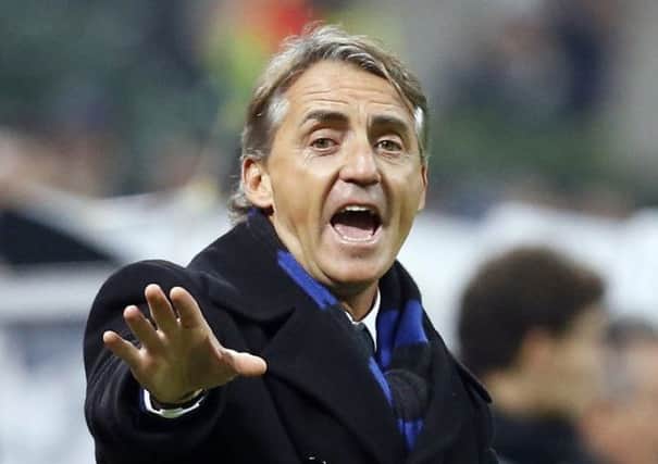 Roberto Mancini: Inter need win. Picture: Reuters