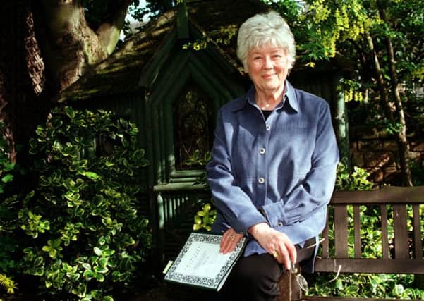 Author Dorothy Dunnett, pictured in 1998. Picture: Paul Raeburn