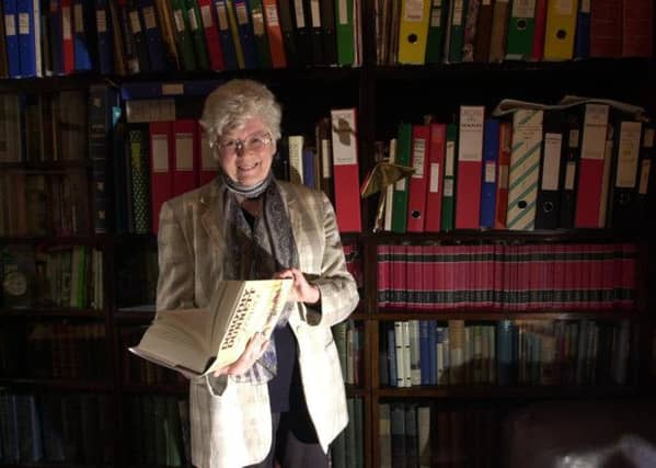 Scottish author Dorothy Dunnett. Picture: TSPL