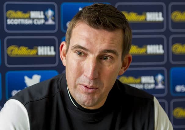 Alan Stubbs would love to be the man who leads Hibs to the ever-elusive Scottish Cup. Picture: SNS Group