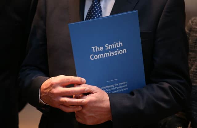 Greater welfare powers for Holyrood were watered down by the Smith Commission. Picture: PA