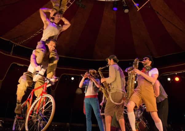 The musicians and acrobats are highly polished in their execution. Picture: Andrew OBrien