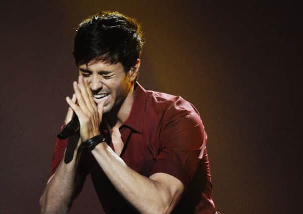 Enrique Iglesias is a superstar elsewhere, but in Britain he is known for only a few pop songs. Picture: Getty