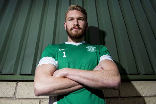 Mark Oxley wants to stay at Hibs and help them end Scottish Cup hoodoo. Picture: SNS