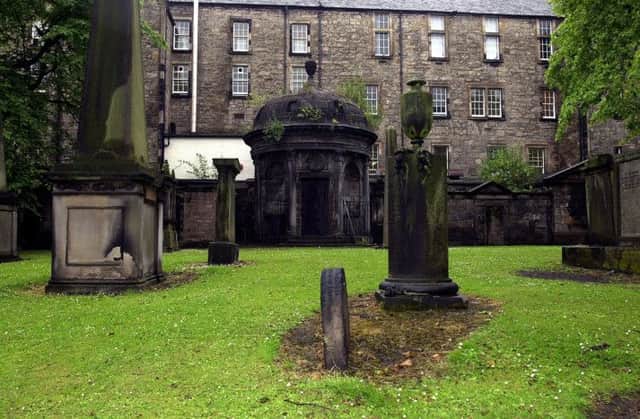 Stops on the trail could include Greyfriars Kirkyard. Picture: TSPL