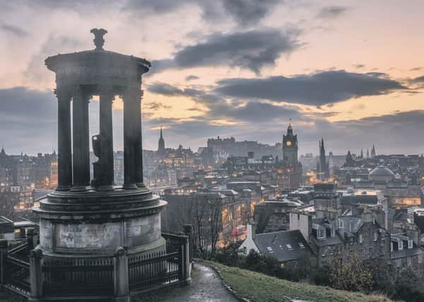 Edinburgh seen from Calton Hill. Picture: Scott Leonard