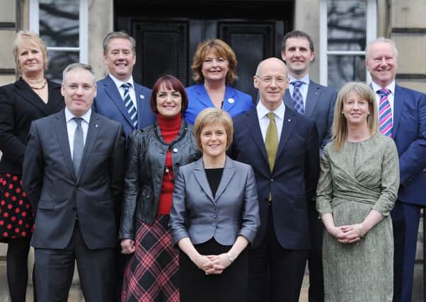 Nicola Sturgeon has already set the bar for equality in her Cabinet with a 50/50 gender split. Picture: Neil Hanna