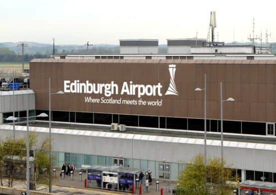 Edinburgh Airport. Picture: Jane Barlow