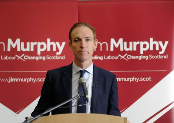 Scottish Labour leadership candidate Jim Murphy. Picture: John Devlin