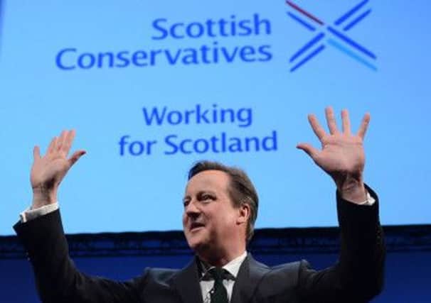 Mr Cameron used his St Andrews Day message to stress the importance of working together for a successful future. Picture: TSPL