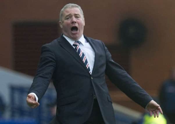 Ally McCoist has now overseen three wins over top-flight teams this season. Picture: SNS