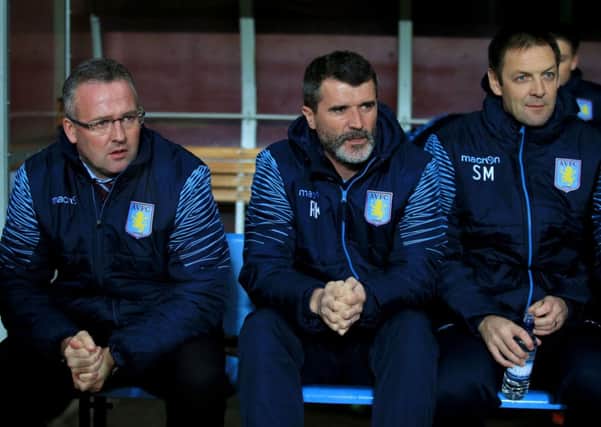 Keane left Villa on Friday saying he could not juggle both of his roles. Picture: PA