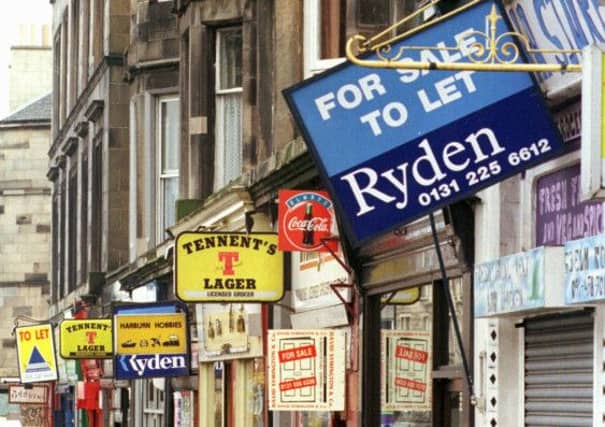 Empty shops a common sight across Scotland. Picture: Alan Ledgerwood