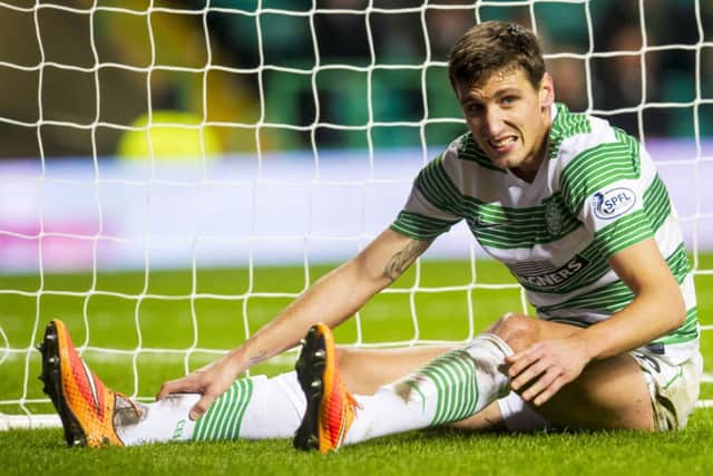 Stefan Scepovic: Has struggled since moving to Celtic in the summer. Picture: SNS