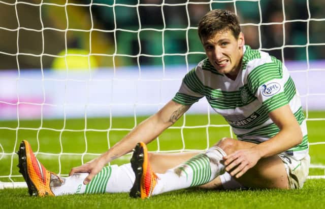 Stefan Scepovic: Has struggled since moving to Celtic in the summer. Picture: SNS