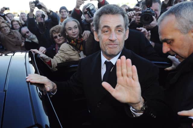 Nicolas Sarkozy looks set to run in 2017, unless he is behind bars by then. Picture: Getty