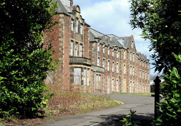 Bangour Village Hospital is still standing but has been empty for 10 years now. Picture: Gordon McBrearty