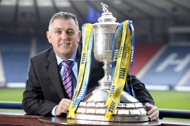 Owen Coyle, who was at Mondays Scottish Cup fifth-round draw, is looking to make a return. Picture: SNS