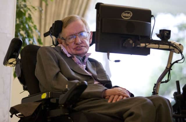 Stephen Hawking now uses a basic form of AI to speak. Picture: Getty