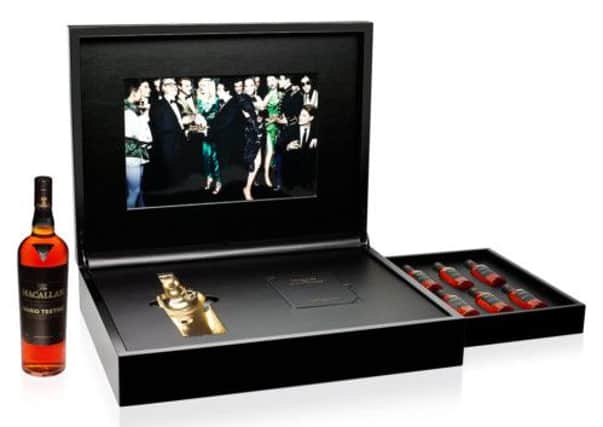 Each presentation box is individually numbered and features a hidden compartment. Picture: Macallan