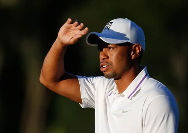 Tiger Woods will be back in competitive action today for the first time since 8 August. Picture: Getty
