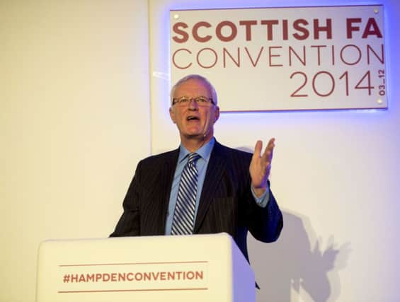 Barry Hearn made the comments at the 2014 Scottish FA Convention. Picture: SNS