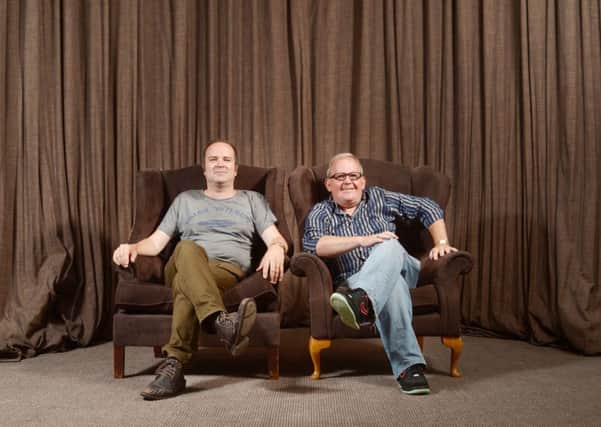 Greg Hemphill, left, and Ford Kiernan will feature in a Still Game Christmas Day special on BBC Radio Scotland. Picture: Phil Wilkinson