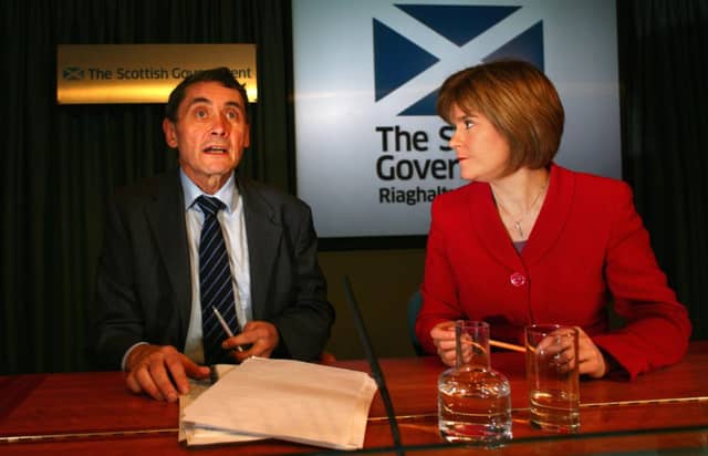 New colleagues Nicola Sturgeon and Sir Harry Burns have a lot to deliver on the economic front. Picture: Getty