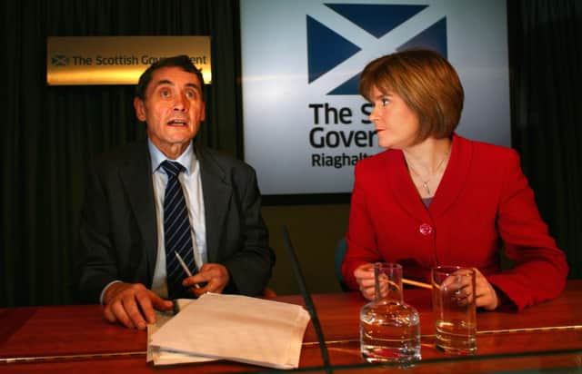 New colleagues Nicola Sturgeon and Sir Harry Burns have a lot to deliver on the economic front. Picture: Getty
