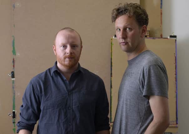 Malcolm Middleton (left) and David Shrigley. Picture: Pierre Guillemin