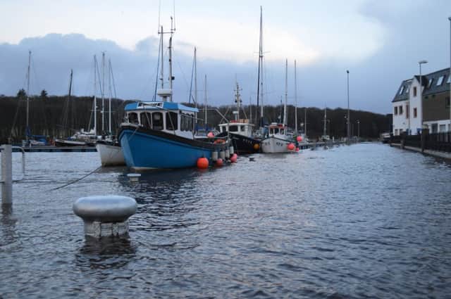 Stornoway at high tide. Picture: JP