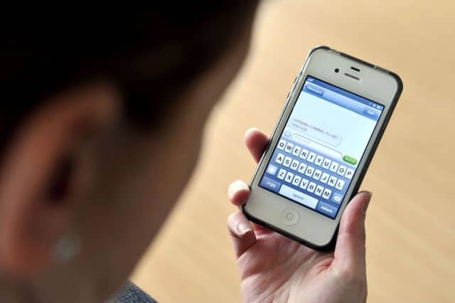 The phones at Birthlink are always busy. Picture: Michael Gillen