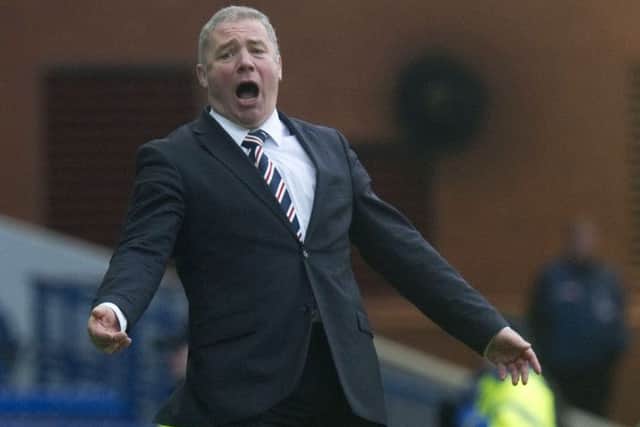 Rangers manager Ally McCoist is under severe pressure. Picture: SNS