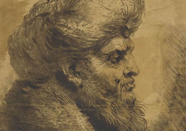Giovanni Benedetto Castiglione, The head of an oriental, late 1640s. Picture: Contributed
