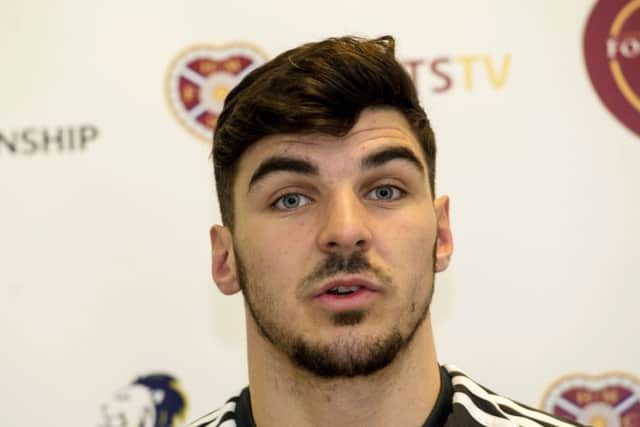Callum Paterson looks ahead to Hearts' weekend fixture with QOTS. Picture: SNS