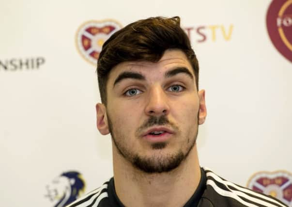 Callum Paterson looks ahead to Hearts' weekend fixture with QOTS. Picture: SNS