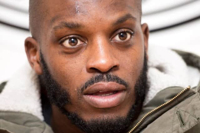 St Mirren's Isaac Osbourne speaks to the press. Picture: SNS