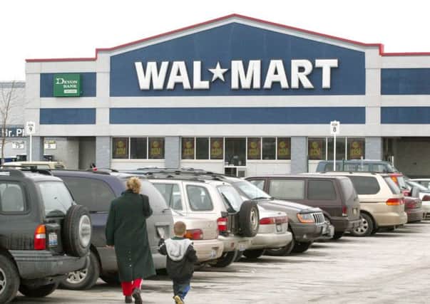 A series of strikes and demonstrations was directed at Wal-Mart, the USs largest retailer. Picture: Getty