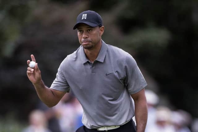 Tiger Woods: Suffering fever. Picture: Getty