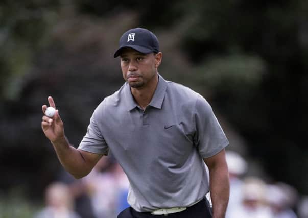 Tiger Woods: Suffering fever. Picture: Getty