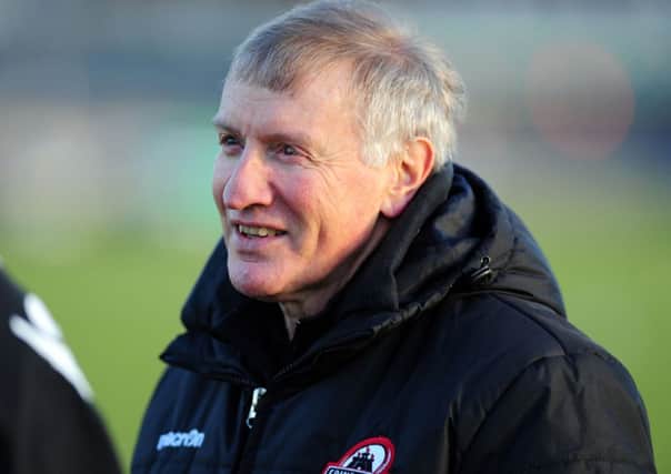 Edinburgh coach Alan Solomons pictured during training.  Picture: Ian Rutherford
